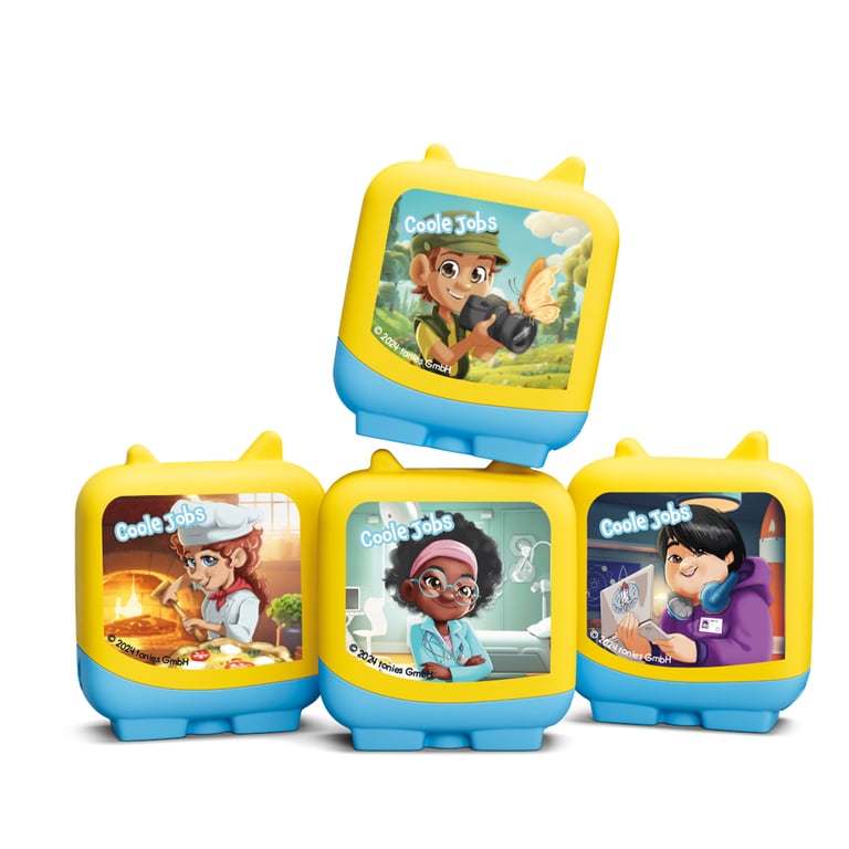 Tonies Clever Tonie Coole Jobs Set (4er Set)