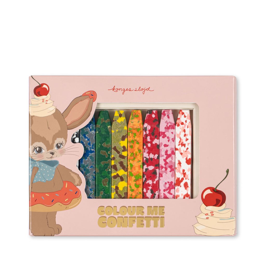 Konges Sløjd Wachsmalstifte Confetti, Bunny