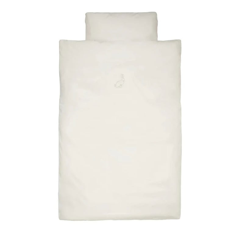 We are Bitte Junior Bettwäsche Bunny 100 x 135 light sand