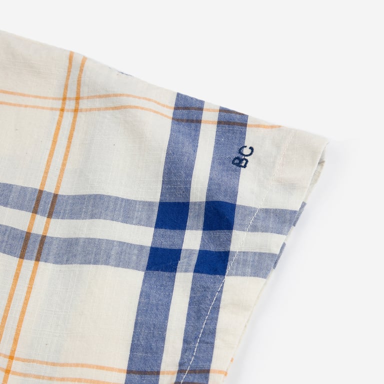 Bobo Choses Kleid Fun Tartan, offwhite 1