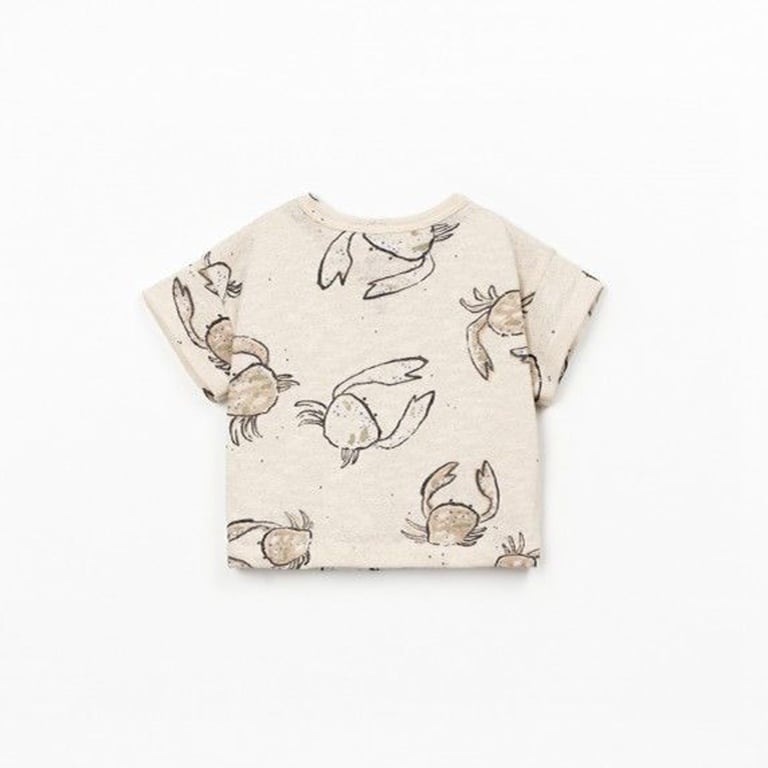 Play up Printed Jersey T-Shirt Flamé, Bio Resin