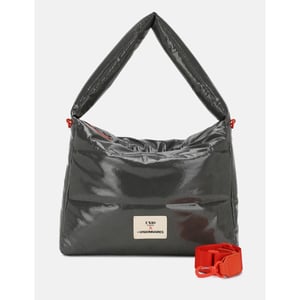 Les Visionnaires Tasche Hobo Lacquer, anthrazit