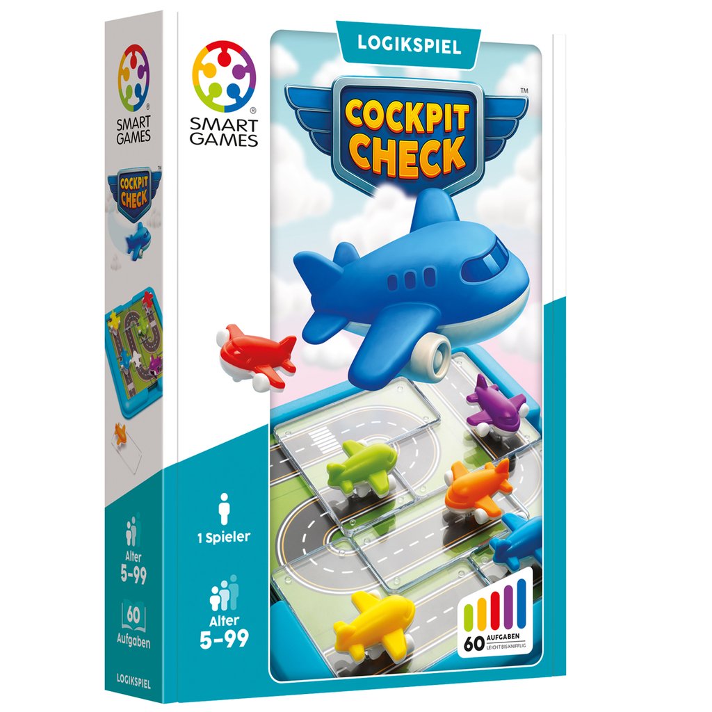 Smart SmartGames Logikspiel Cockpit Check