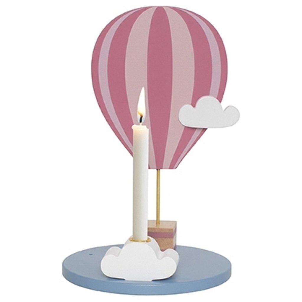 Jabadabado Geburtstagsdekoration Heißluftballon, pink