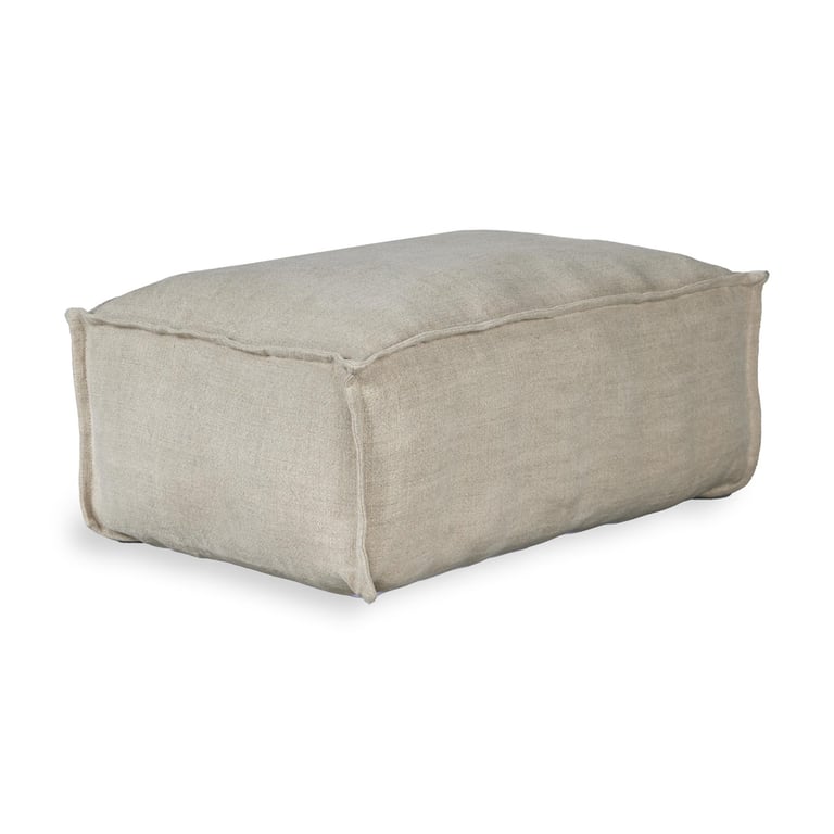 Quax Linen Ottomane, Beige