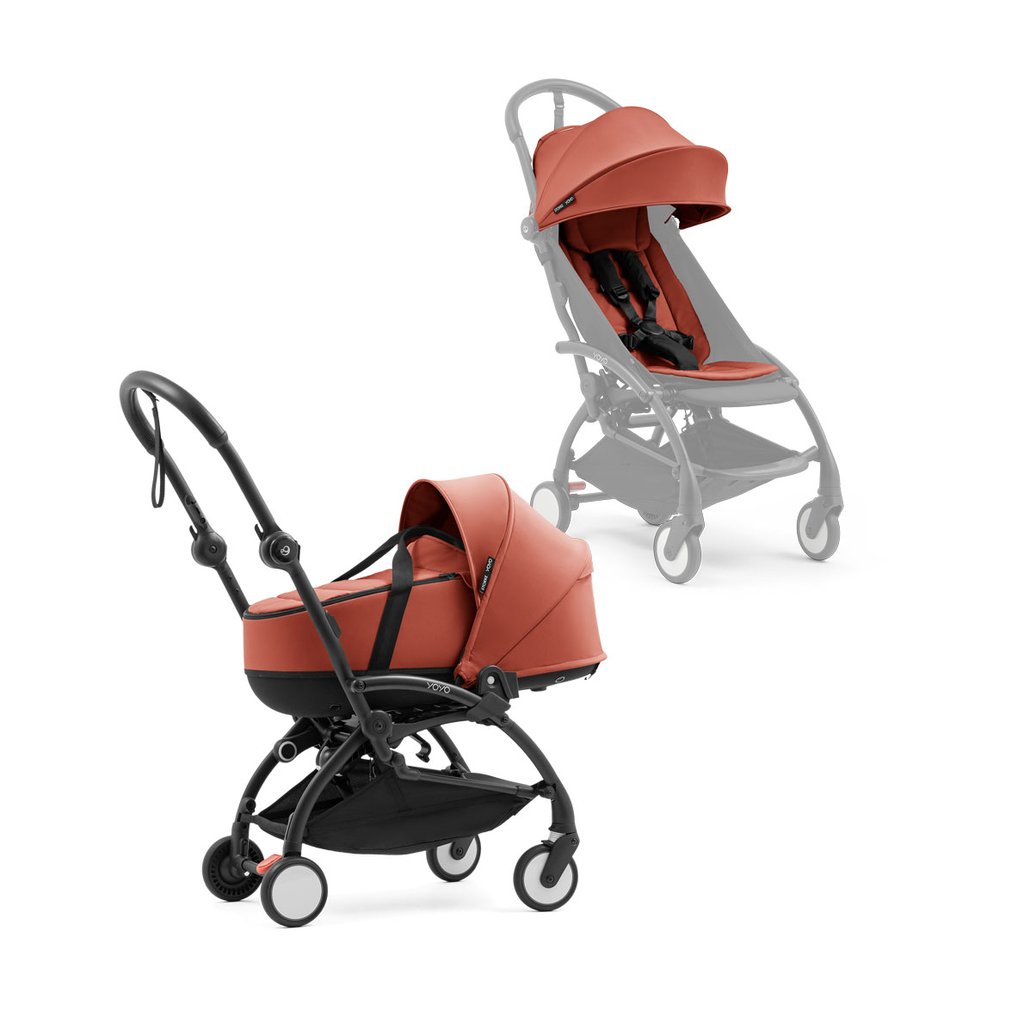 Stokke® YOYO5 Buggy inkl. Babywanne berry