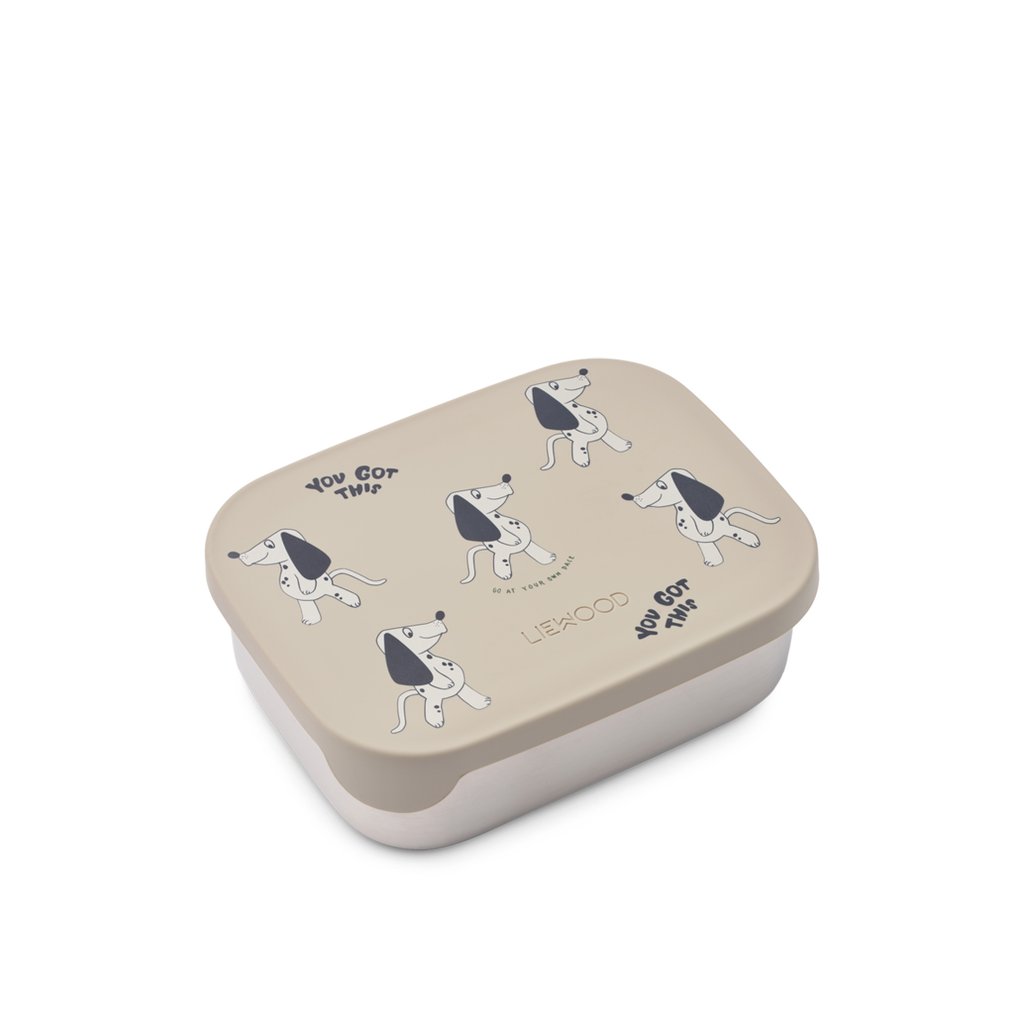 Liewood Lunchbox Arthur, Dakota Dog Mist