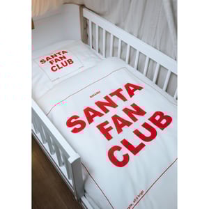 Bliss & Bold Kids Bettwäsche Santa Fan Club, offwhite 1