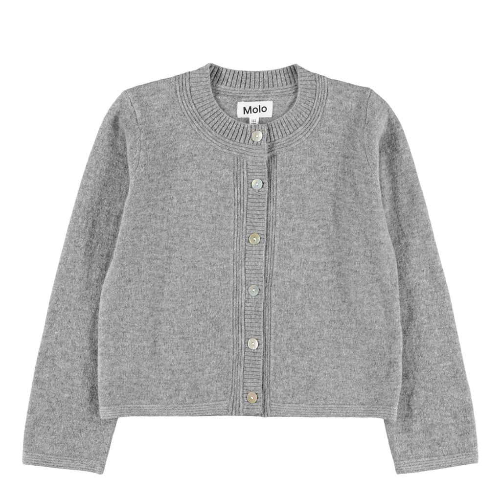 Molo Cardigan Giovanna, Grey Melange