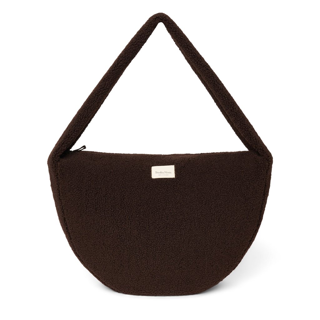 Studio Noos Teddy Cross-Body Bag, chocolate