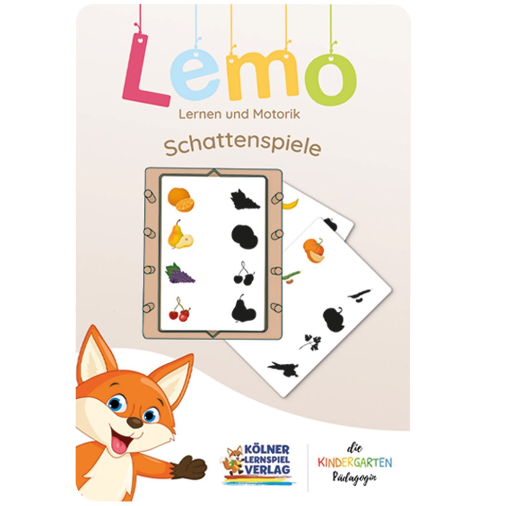 Kölner Lernspielverlag Lemo Kartensatz Schattenspiele (ab 3 Jahren)