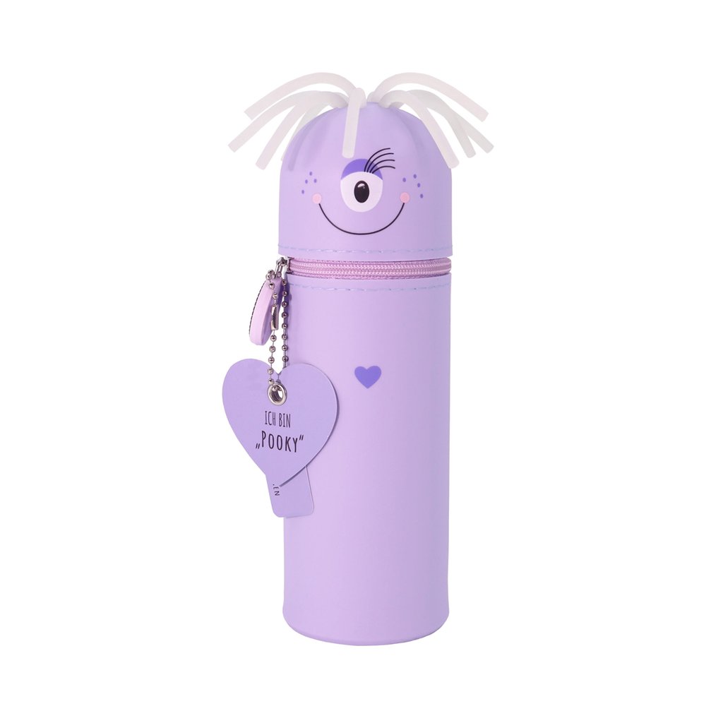 Lulubug Silikon Federmäppchen Monster Pooky