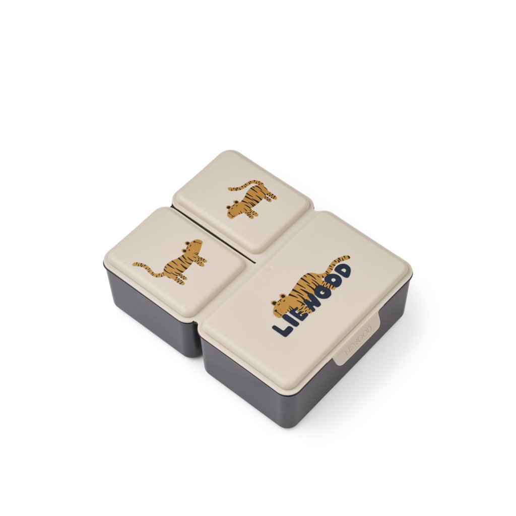 Liewood Lunchbox Driss, Tiger/ Sandy
