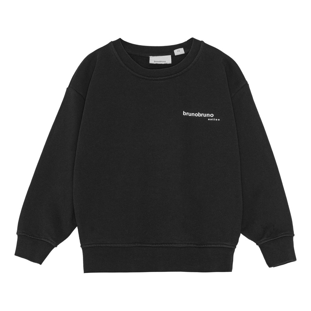 Brunobruno nation Sweatshirt Norah Sweatshirt, Jet Black