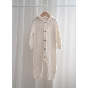 Umewe Strickoverall Beau, milk