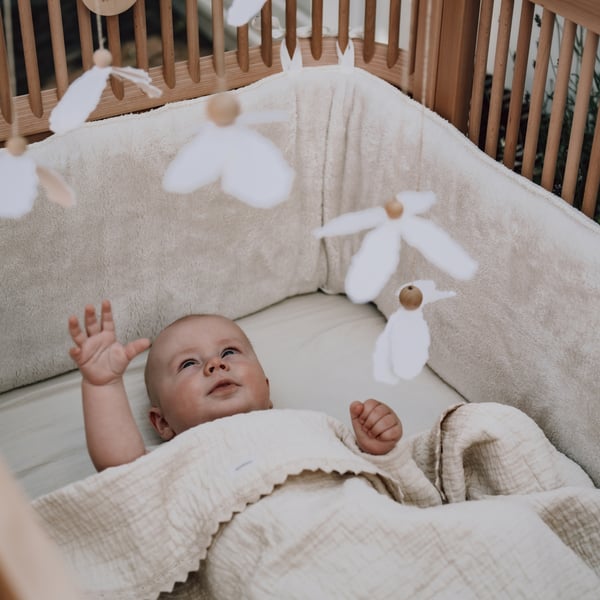 Koeka Babydecke Lace Elba, natural online kaufen