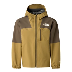 The North Face Klein verpackbare Wander-Shelljacke, new taupe green/cedar