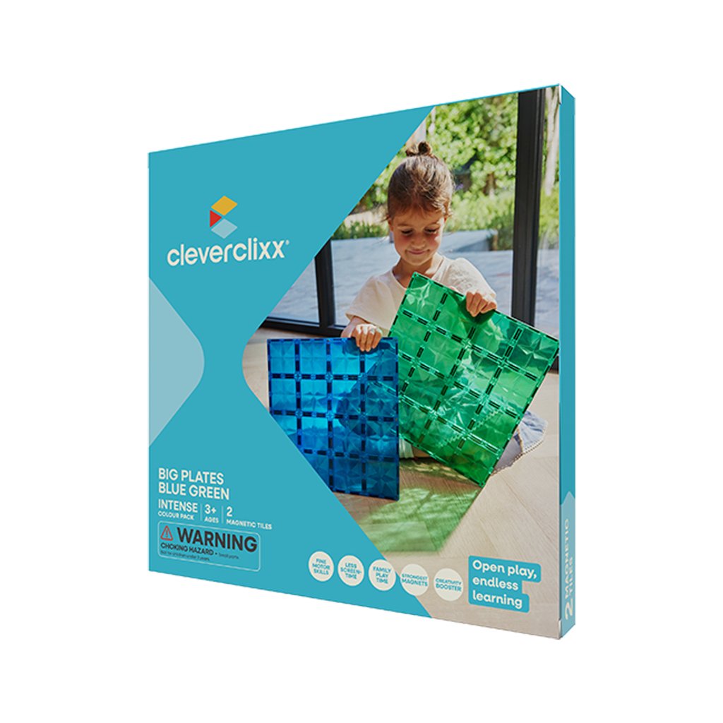Cleverclixx Big Plates Blue Green (2 große Grundplatten)