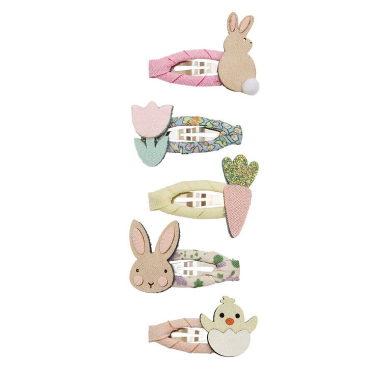 Mimi & Lula Haarspangen Bunny and Chick Mini Clic Clacs