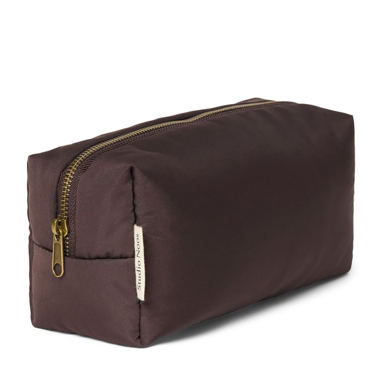 Studio Noos Kulturbeutel Puffy Pouch brown 1