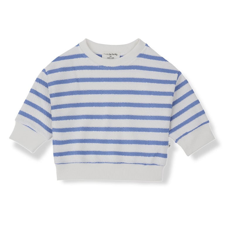 1+ in the family Sweatshirt Marroig, ultramarine