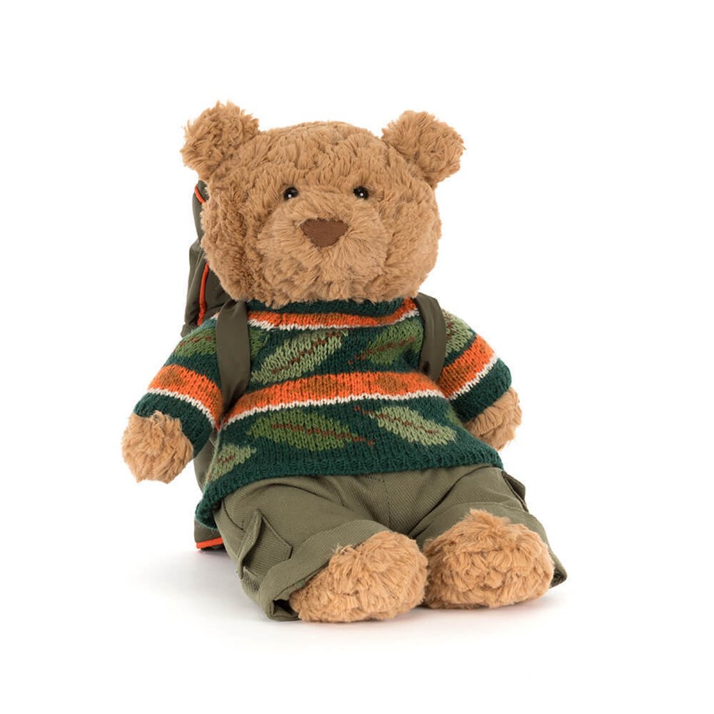 Jellycat Kuscheltier Bartholomew Bear Hiking Outfit