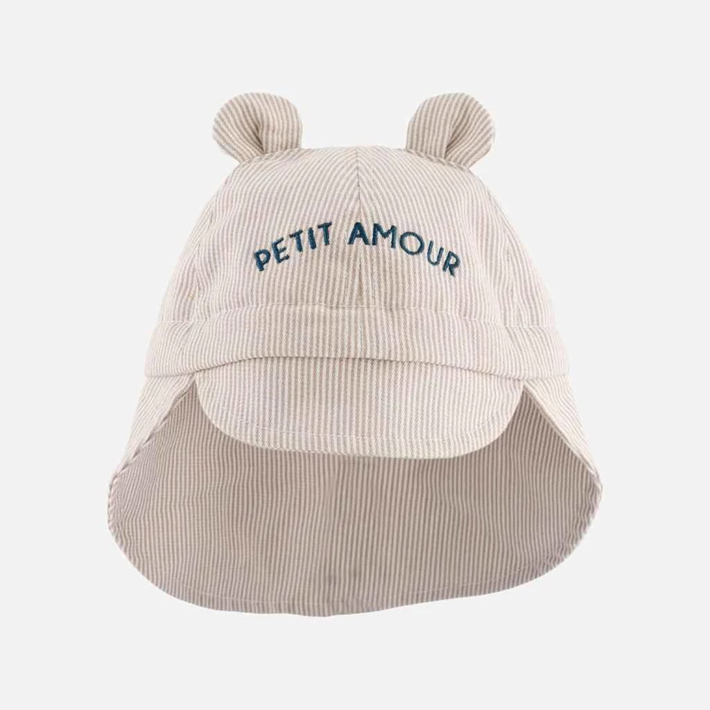 Chamaye Sonnenhut Petit Amour, beige striped