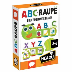 Headu Lernspiel ABC Raupe (3-6 Jahre)
