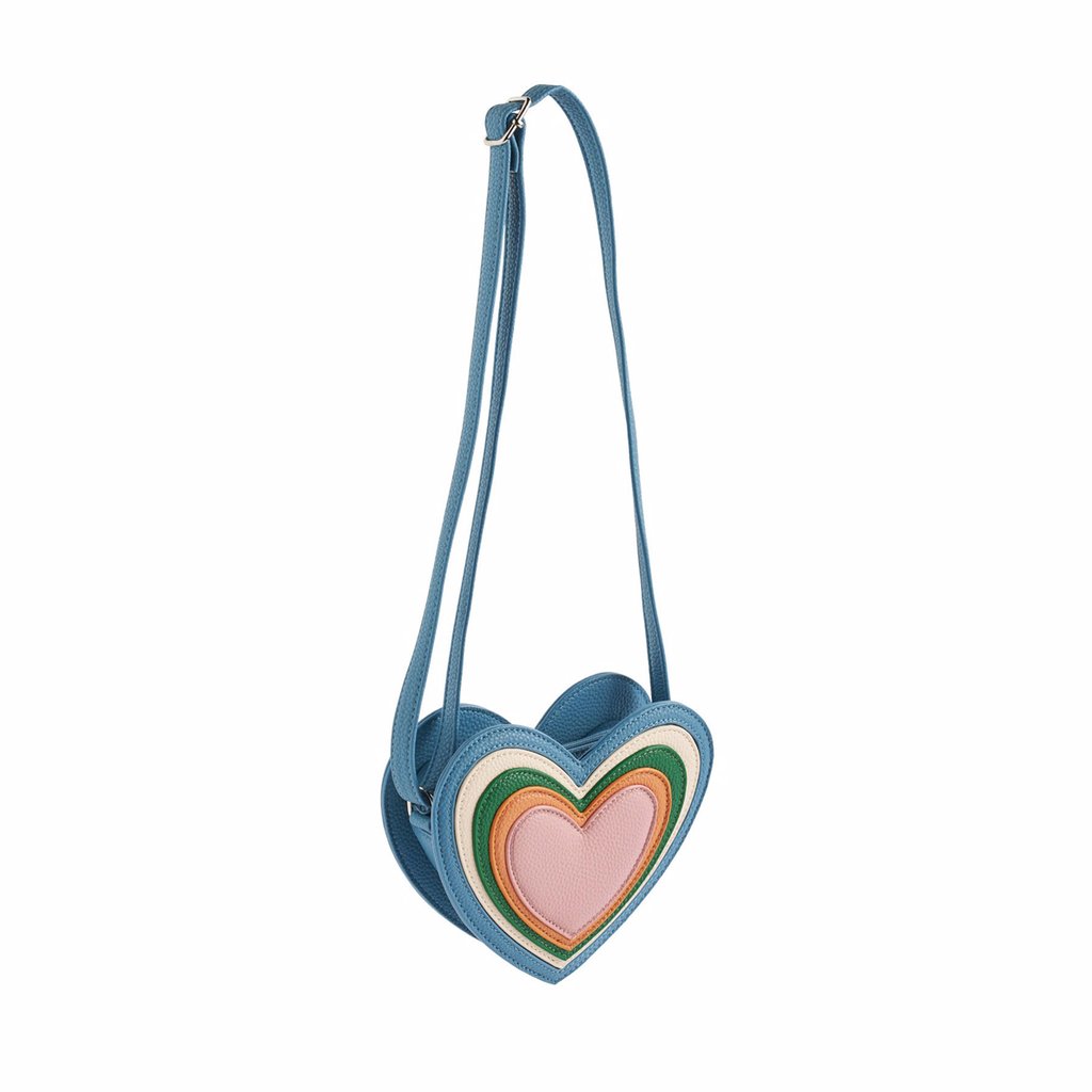 Molo Heart Bag, Multi Heart