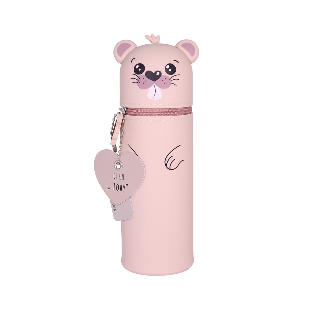 Lulubug Silikon Federmäppchen Biber Toby