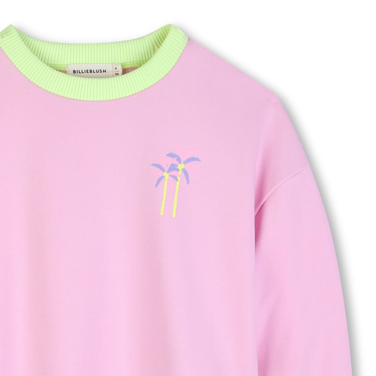 Billieblush French Terry Sweatshirt, pink 1