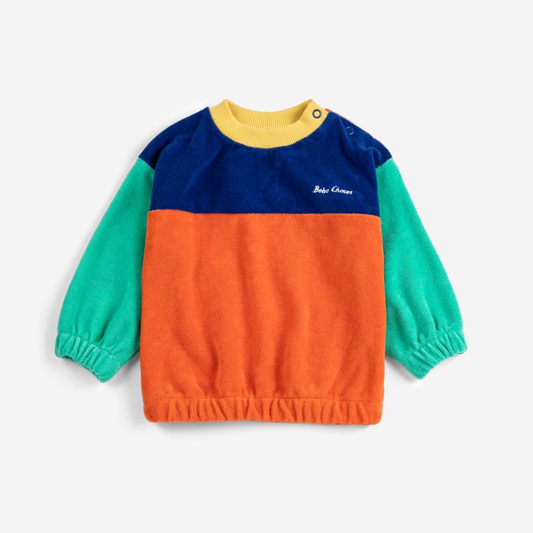 Bobo Choses Sweatshirt Color block, multicolor