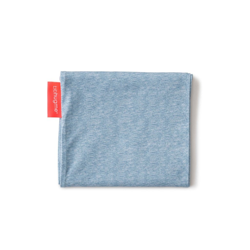 bbhugme Zusätzlicher Stillkissen-Bezug Blue Melange