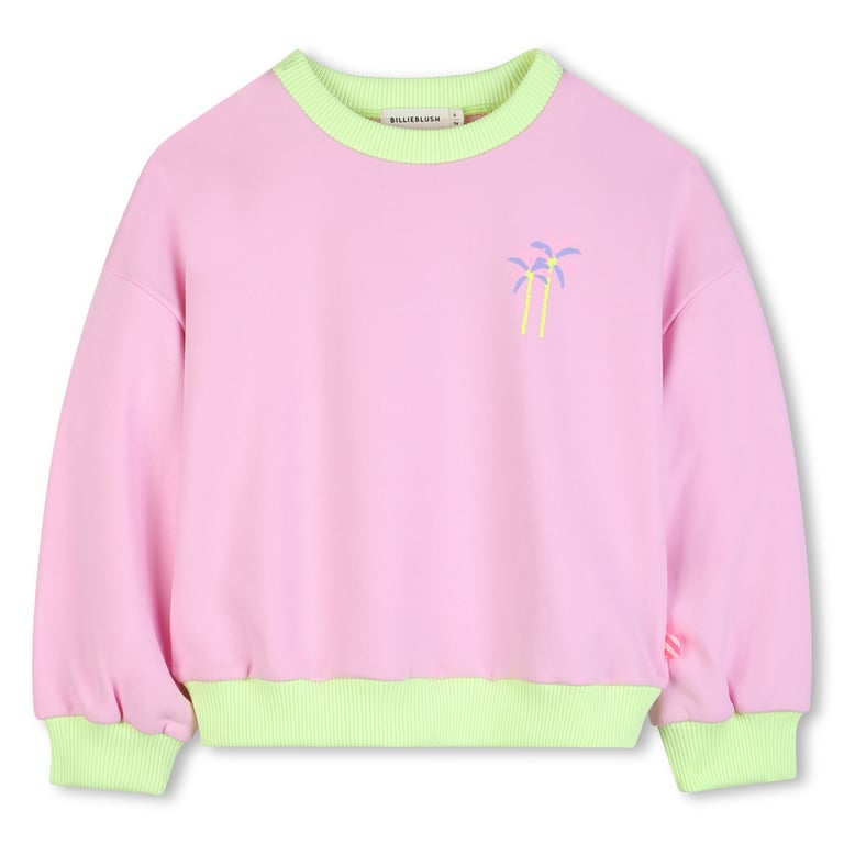Billieblush French Terry Sweatshirt, pink
