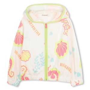 Billieblush Sweatjacke mit Kapuze Seahorse, beige