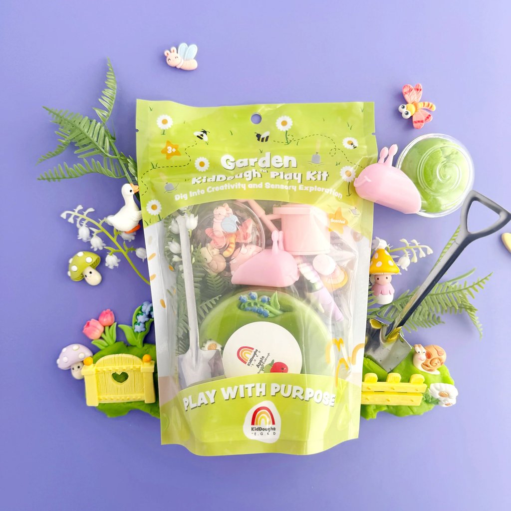 Earth Grown KidDoughs Knet-Set Garden KidDough Play Kit