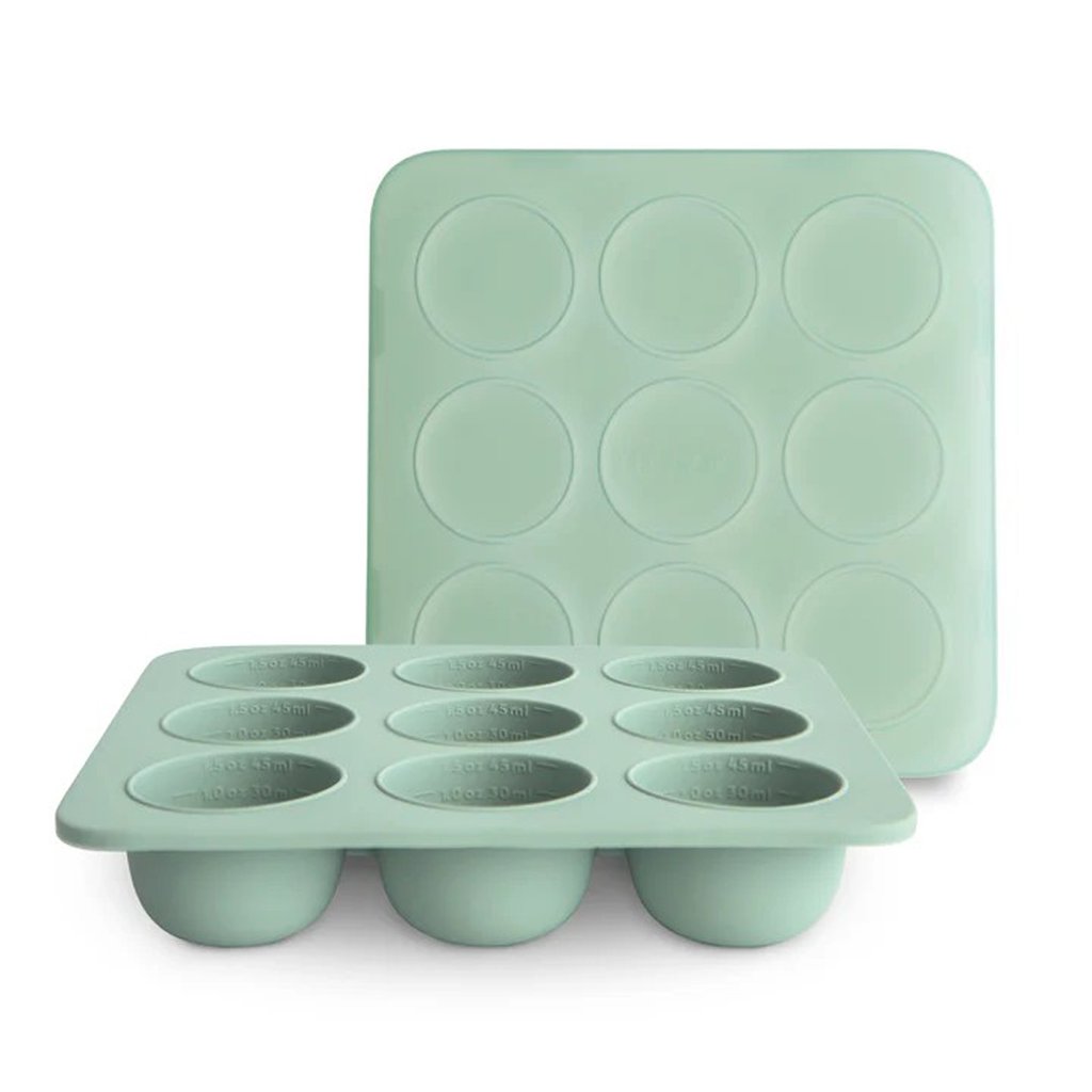 Mushie Baby Food Freezer Tray, Cambridge Blue