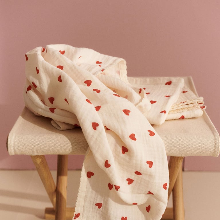 Dear April 3er Pack Musselintuch, Little Love Lifestylebild