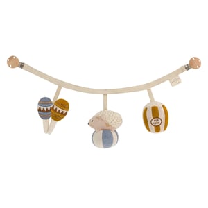 Baby Bello Kinderwagenkette Henny der Igel, Himmelblau