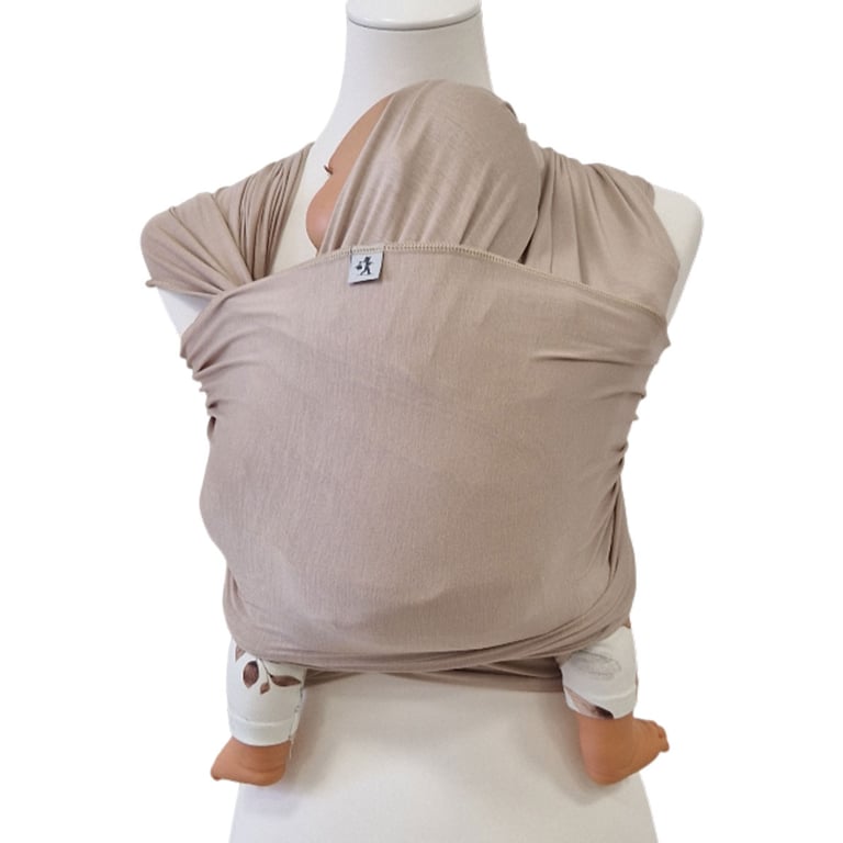 Hänschenklein Bambus-Tragetuch Baby Wrap Wüstensand