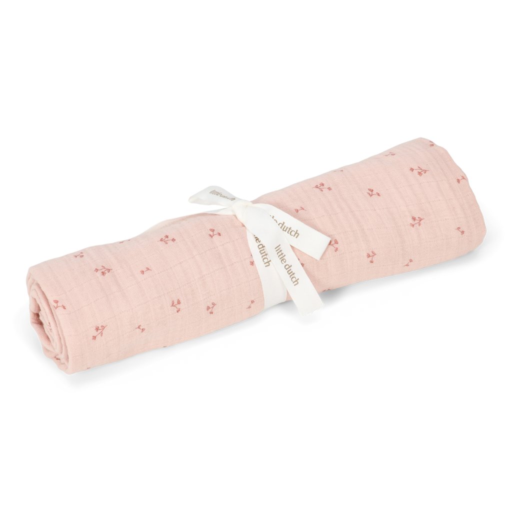Little Dutch Swaddle Rosa Essentials Pure Blossom Print