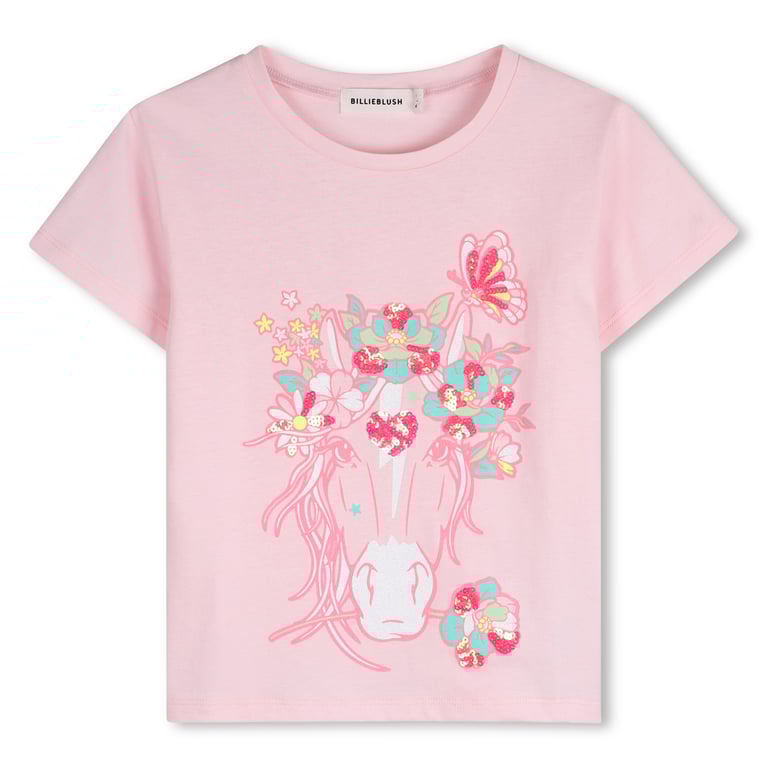 Billieblush T-Shirt Horse, pink