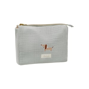 Leevje Windeltasche Little Dog, Soft Green