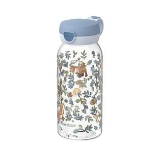 Mepal Trinkflasche Campus mit Klappdeckel 600 ml, Little Dutch Forest Friends