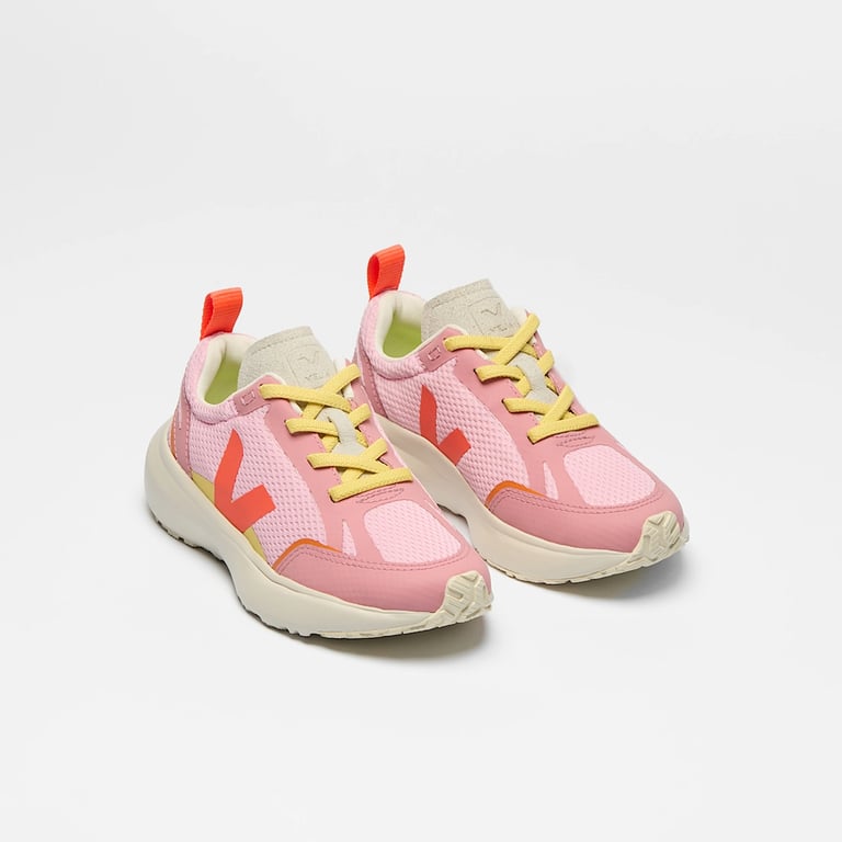 Veja Kinderschuhe Canary Alvomesh, Guimauve orange fluo mary 1
