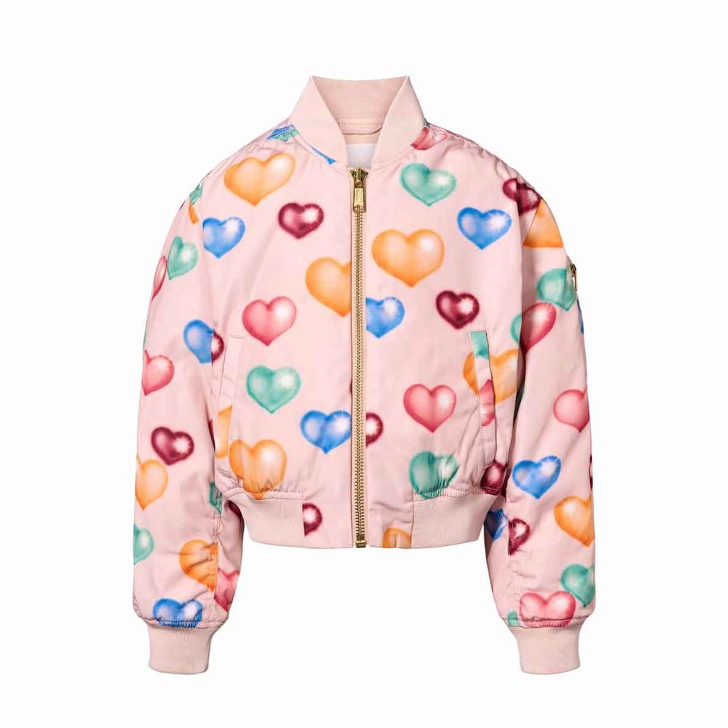 Molo Bomberjacke Hedia Colourful Hearts