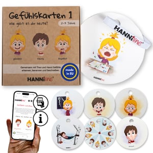 Hanniline Gefühlskarten 1 (2-7 Jahre)