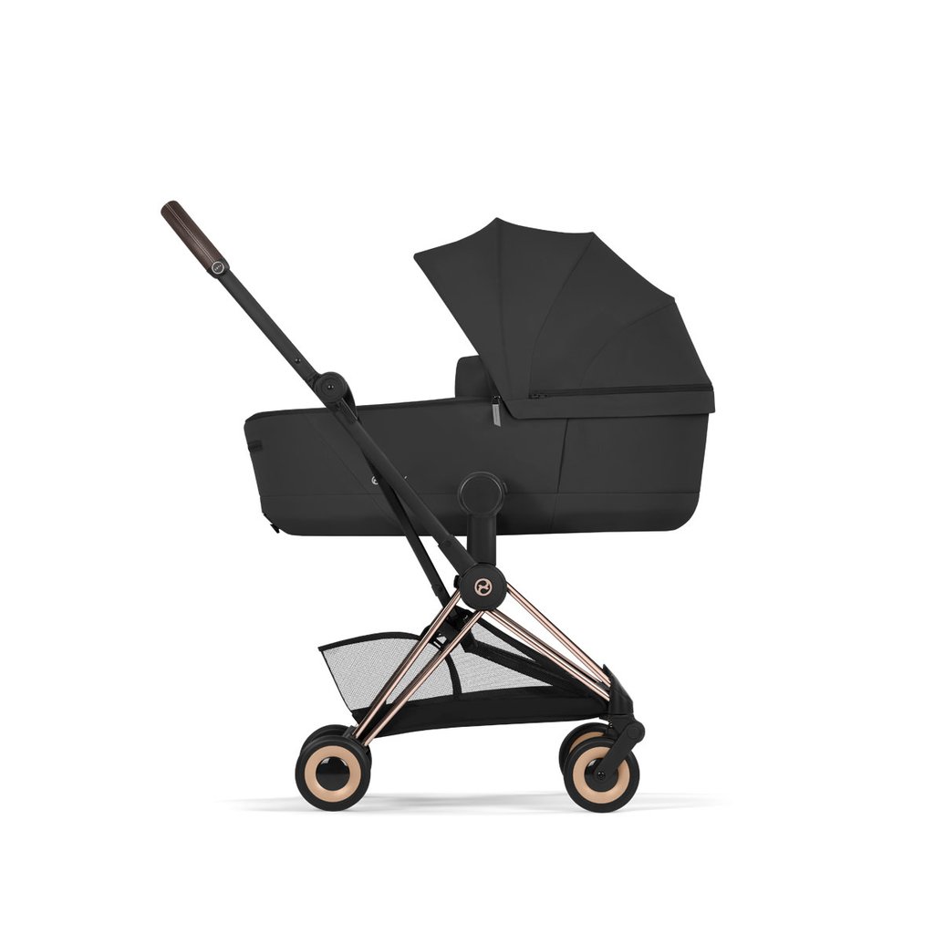 CYBEX Coya Buggy inkl. Babywanne - Komfort Collection Sepia Black Rosegold