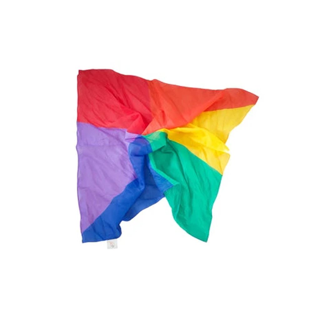 Pit & Play Spieltuch aus Baumwolle Medium Colourblock Rainbow