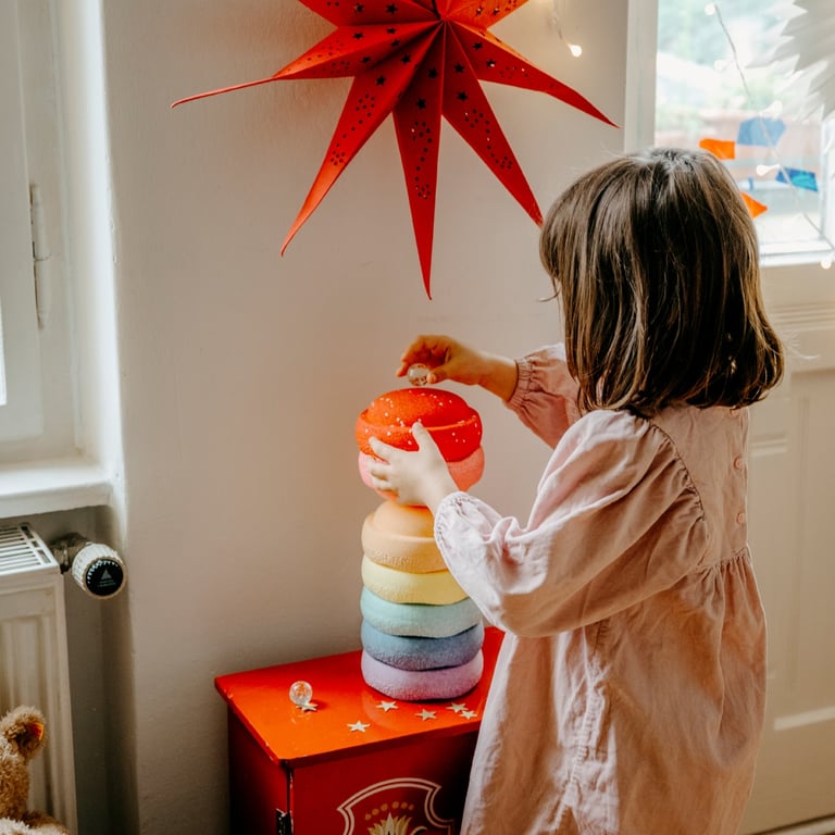 Stapelstein® Blush Special Original Mini Rainbow pastel 1